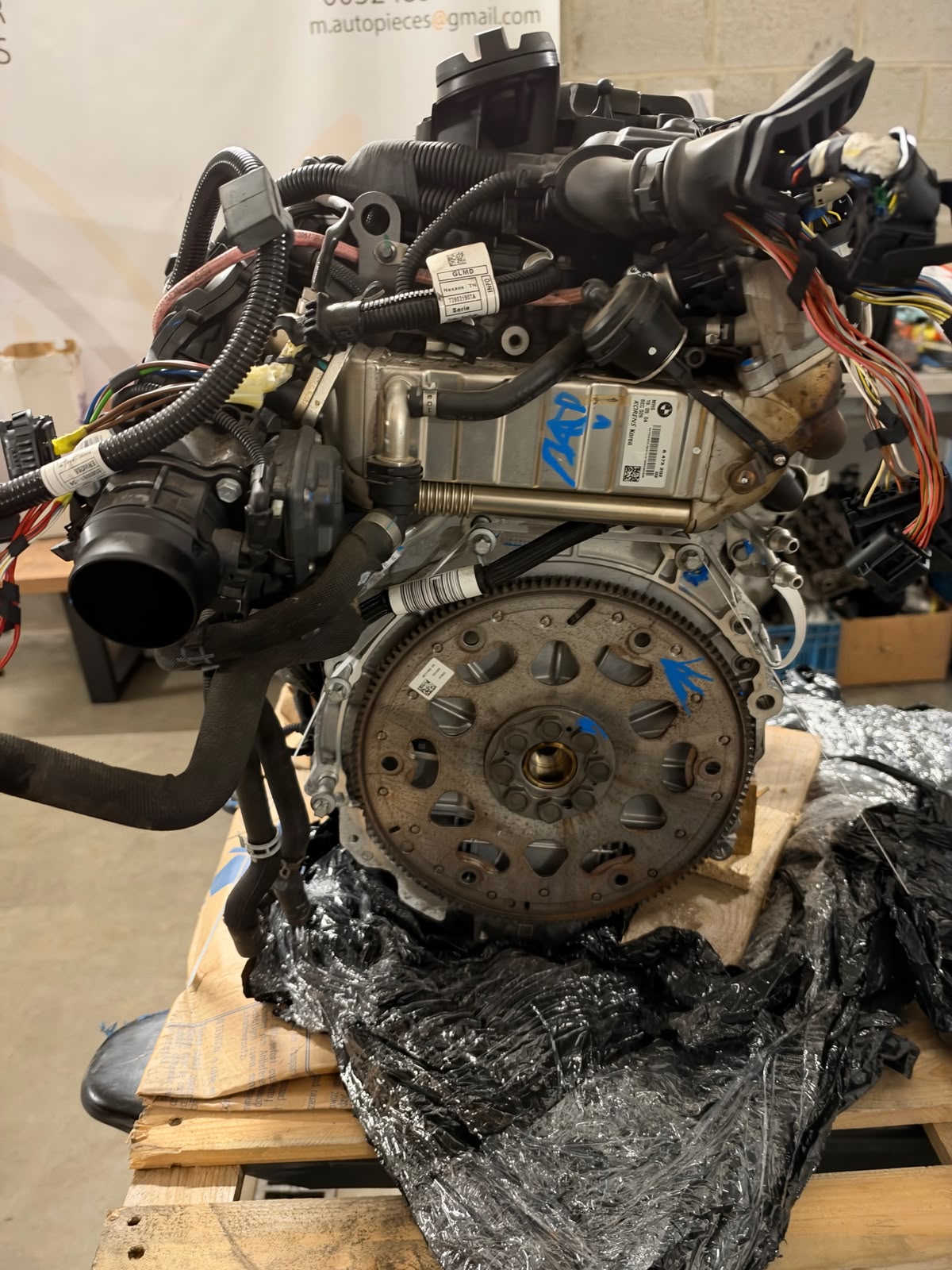 Moteur diesel 2.0 Biturbo code B47C20B BMW Mini occasion garantie 3 mois